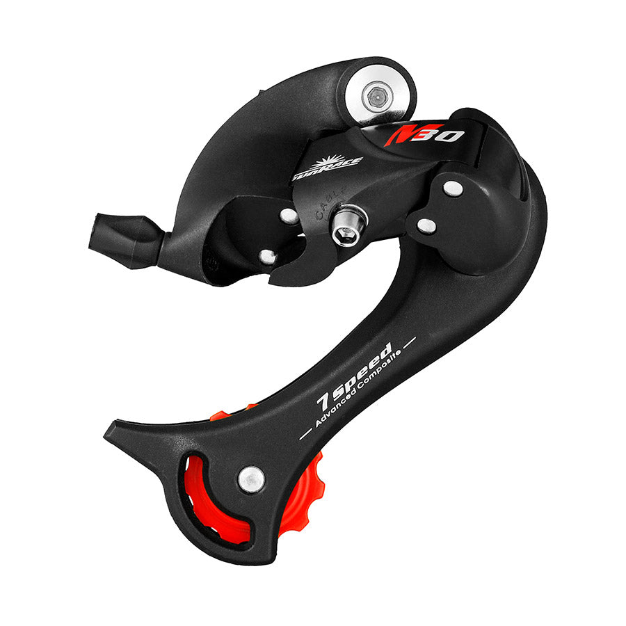 Sun Race RDM37 Rear derailleur Long cage 7sp.