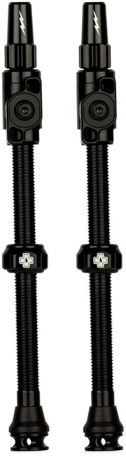 Muc-Off Big Bore Lite Tubeless Valve Stems - 3XLarge 80mm Black