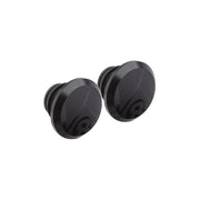 Origin8 Alloy MTB Push-In Bar End Plugs Anodized Black Push-In 30mm