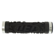 Odi YETI HARD CORE Black w/ Silver Clamps 130mm Dual Lock On