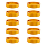 Origin8 Alloy Headset Spacers SHIS Spacer 1-1/8` x 10mm Gold 10 to a bag Alloy