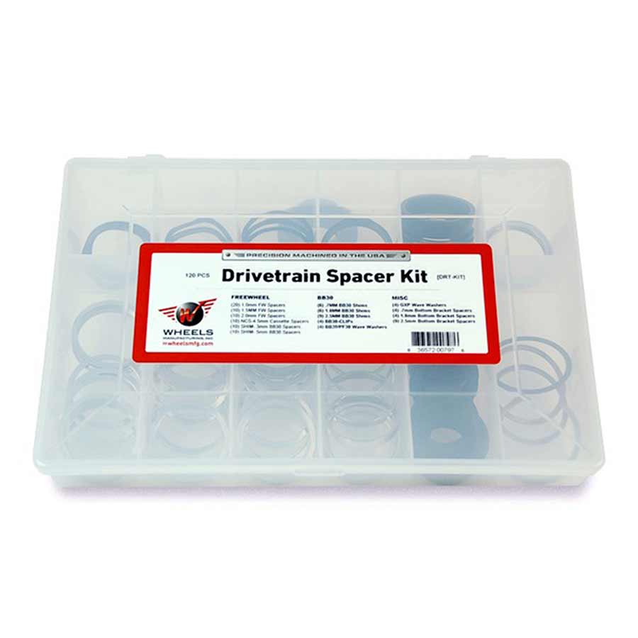 Wheels Manufacturing Drivetrain Spacer Kit 139 Pieces