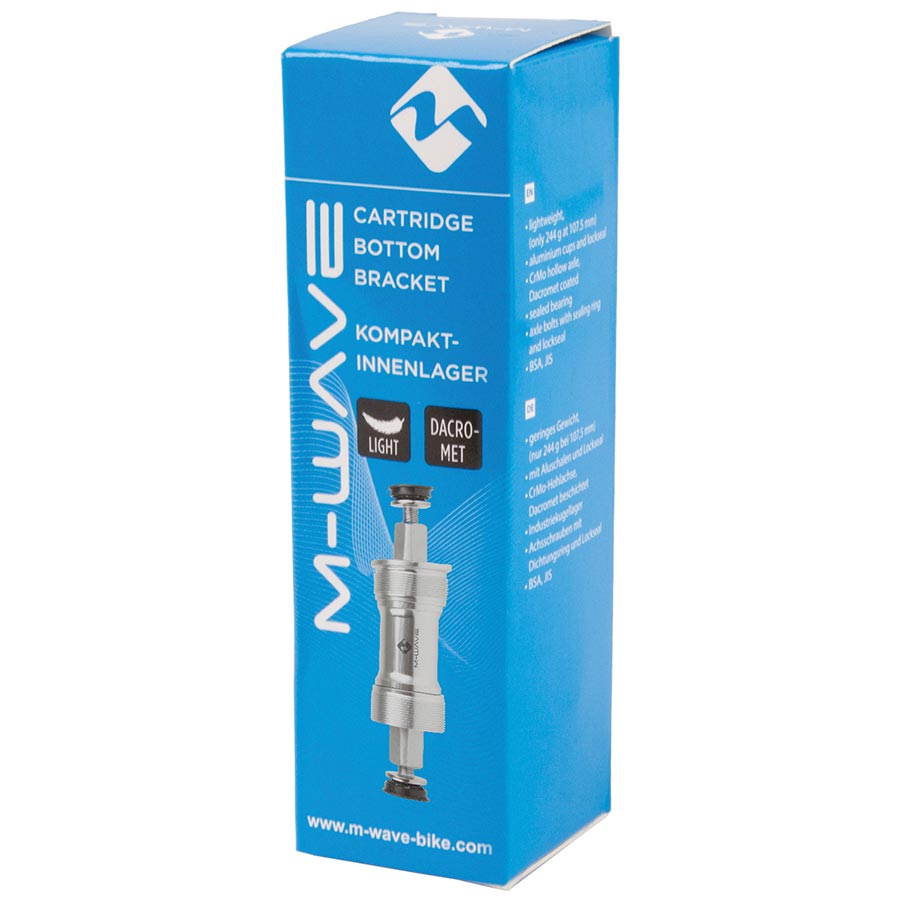 M-Wave Carousel BB BSA SQ Square Taper BB British 68mm : 110.5mm