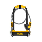 OnGuard PitBull Series U-Lock - 4.5 x 9" Keyed BLK/YLW Includes cable bracket