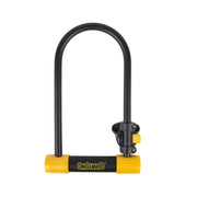 OnGuard BullDog Series U-Lock - 4.5 x 9" Keyed Black/Yellow Includes bracket