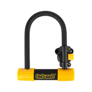 OnGuard BullDog Series U-Lock - 3.5 x 5.5" Keyed BLK/YLW Includes bracket