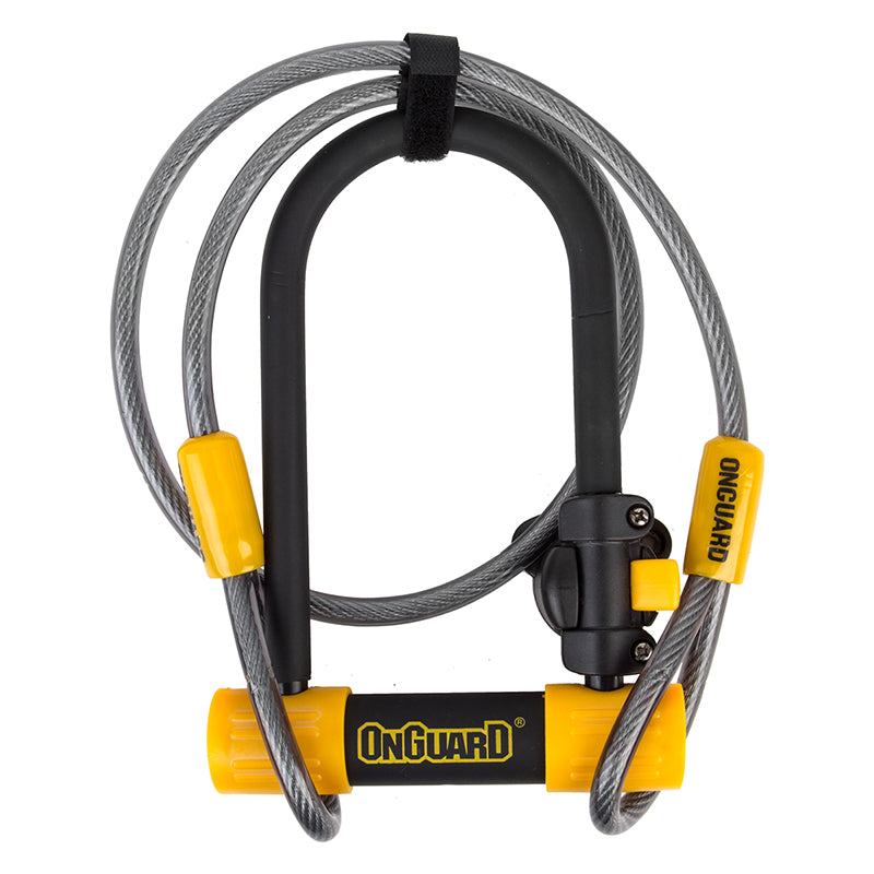 OnGuard Bulldog Medium DT 89mm x 175mm (3.5 x 6.9) w/ 10mm x 120 cm (10mm x 4) Cable