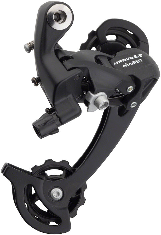 microSHIFT MarvoLT M46 Rear Derailleur - 8/9 Speed Long Cage Black
