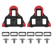 Origin8 Split Fixed SPD-SL Cleats  Black/Red SPD-SL 0° Fixed