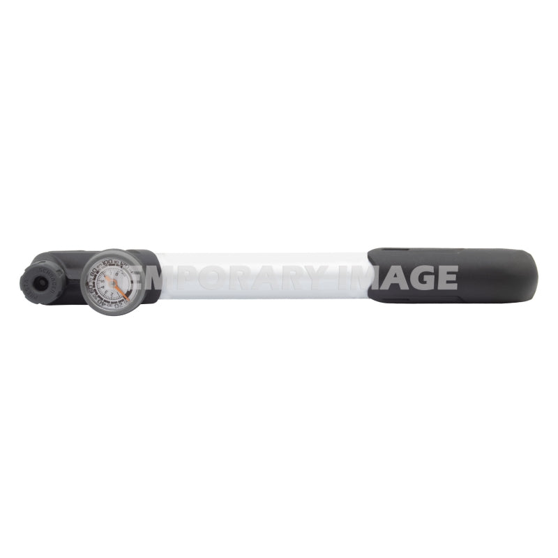 Origin8 Airaid MTB Mini Pump  1.25` Analog PV/SV 100psi 10.5` Aluminum Black