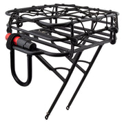 Origin8 Rush Messenger Front Basket Rack Front Axle Mount Black 26`/27.5`/29`/700c
