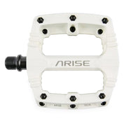 ARISE Xenon Mini Platform Pedals Body: Nylon Spindle: Cr-Mo 9/16 White Pair