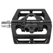 M-Wave Freedom clipless Dual Sided Pedals Body: Aluminum Spindle: Cr-Mo 9/16 Black Pair