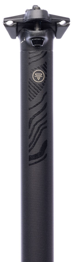 Teravail Stratum SE Seatpost - 31.6 x 400mm 0mm Offset Black