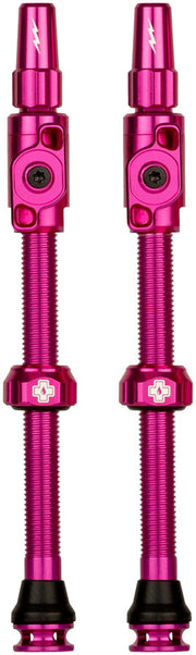 Muc-Off Big Bore Lite Tubeless Valve Stems - 2XLarge 70mm  Pink