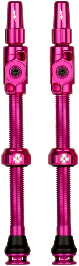Muc-Off Big Bore Lite Tubeless Valve Stems - 2XLarge 70mm  Pink
