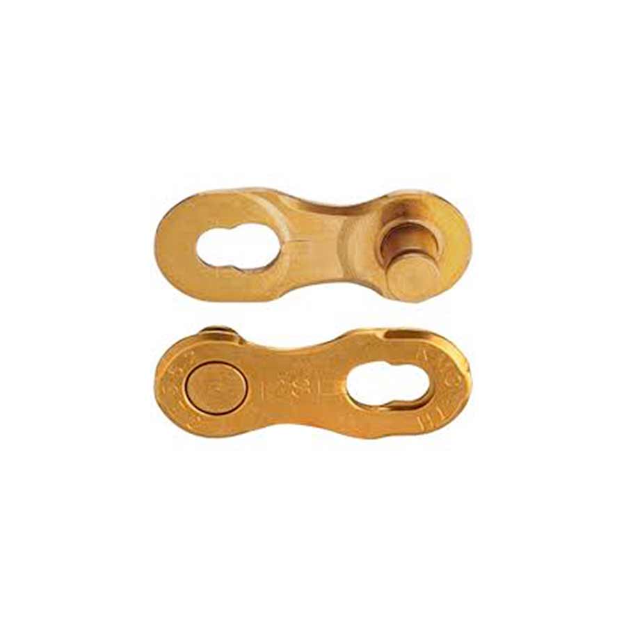 KMC MissingLink-12 Connector - 12-Speed Ti Gold 2 Pairs/Card
