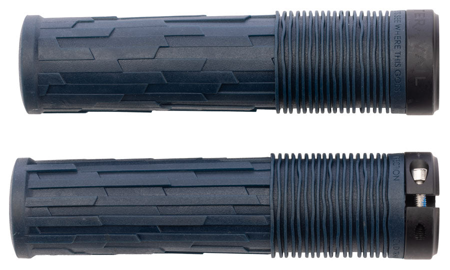 Teravail Lytho Grips - Lock-On Midnight Blue 35mm