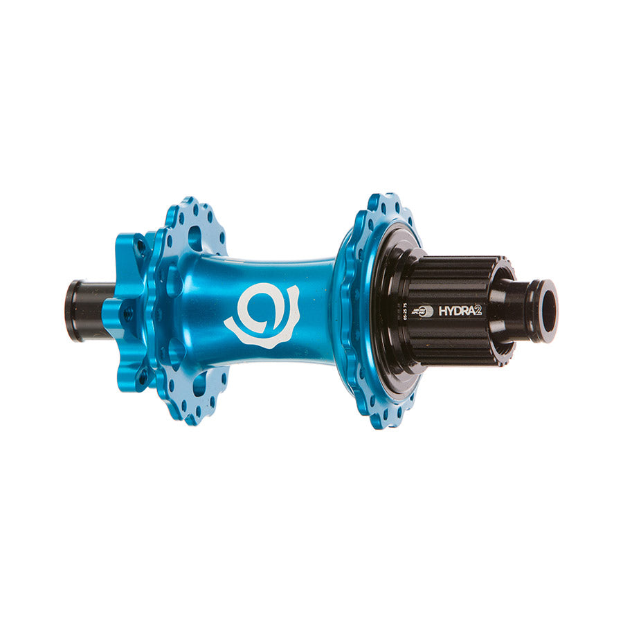 Industry Nine Hydra 2 Boost MicroSpline Disc Hub Rear 32H 12mm TA 148mm Shimano Micro Spline Turquoise