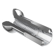 Dt swiss DT Swiss Spoke Nipples Standard 2.34 (13G) 14.5mm Box of 100 Brass Silver