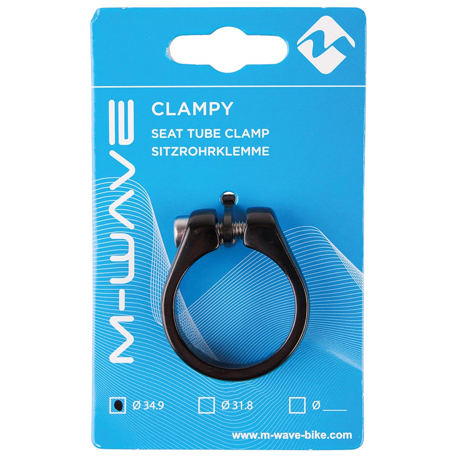 M-Wave Clampy Seat Clamp Black 34.9mm
