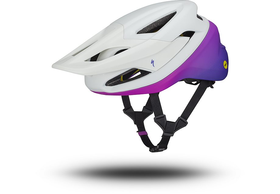 Specialized camber helmet white dune/purple orchid xs
