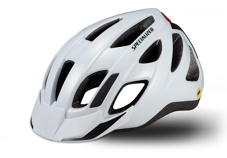 Specialized centro led mips helmet gloss white one size