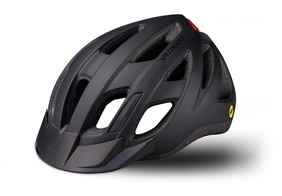 Specialized centro led mips helmet matte black one size