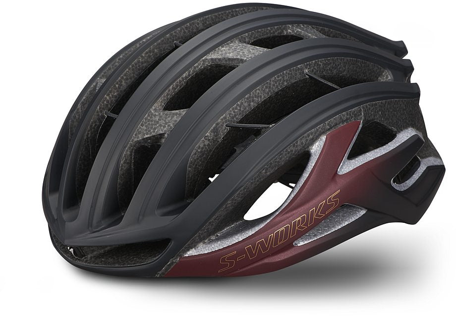 Specialized S-Works prevail ii vent angi mips helmet matte maroon/matte black s