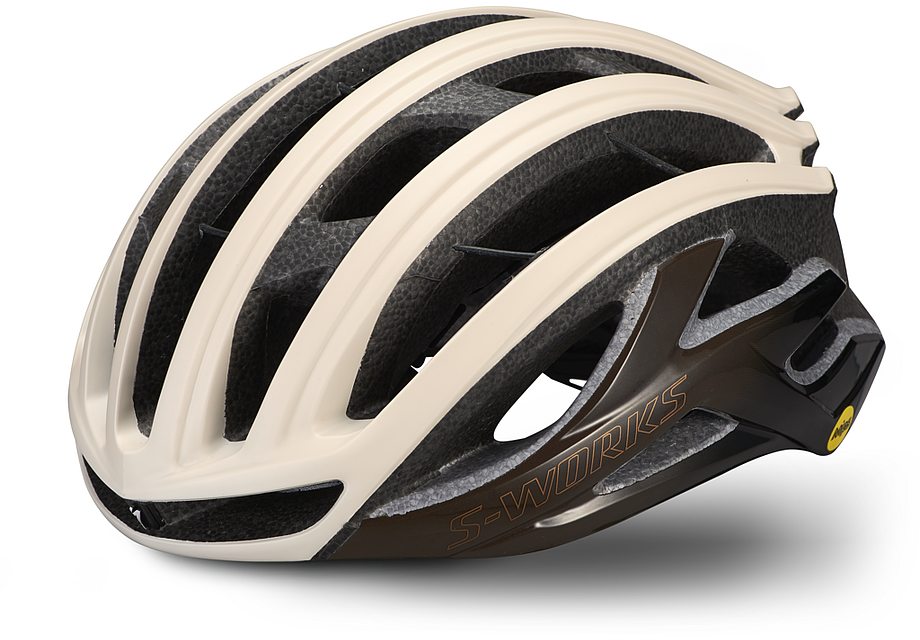 Specialized S-Works prevail ii vent angi mips helmet matte sand/gloss dopio s