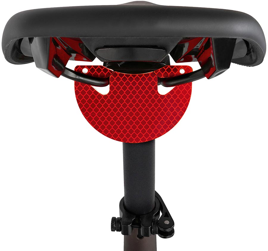 M-Wave Saddle Reflicker Saddle reflectors 2 colors Red and Yellow