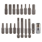 Pedros Hex Bit Set II Hex Wrenches 18 Pieces