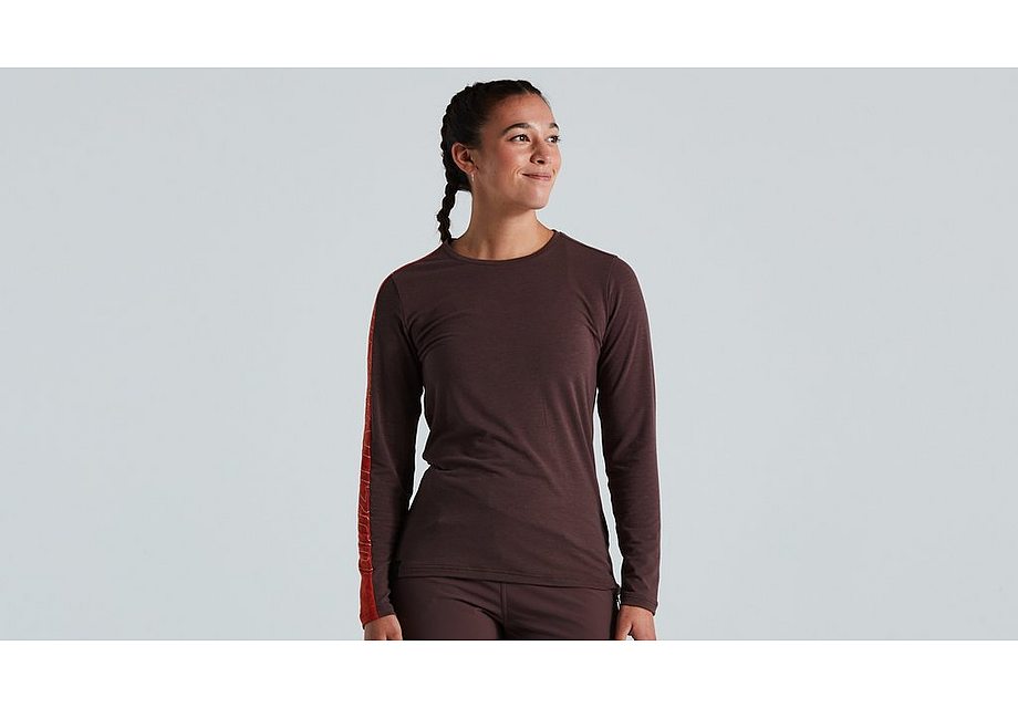 Specialized Trail Jersey Ls Wmn Cast Umber Xs