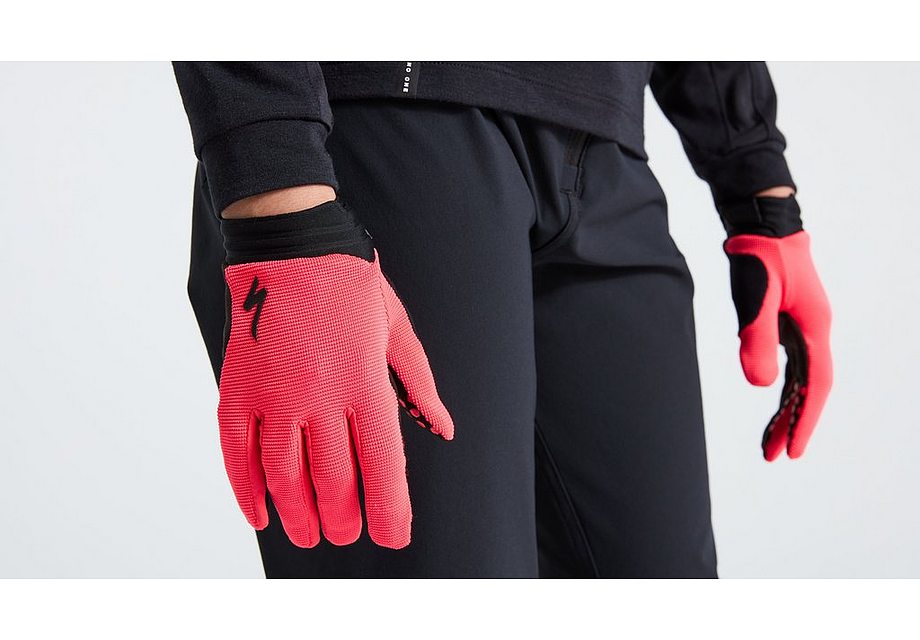 Specialized trail glove lf yth imperial red s