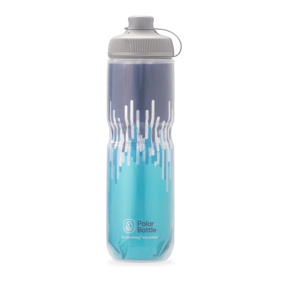 Polar Bottle Muck Insulated Water Bottle Zipper Blue 24oz