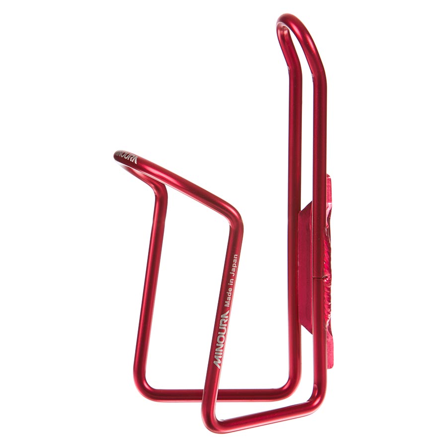 Minoura AB100-5.5 Bottle Cage Alloy Anodized Red