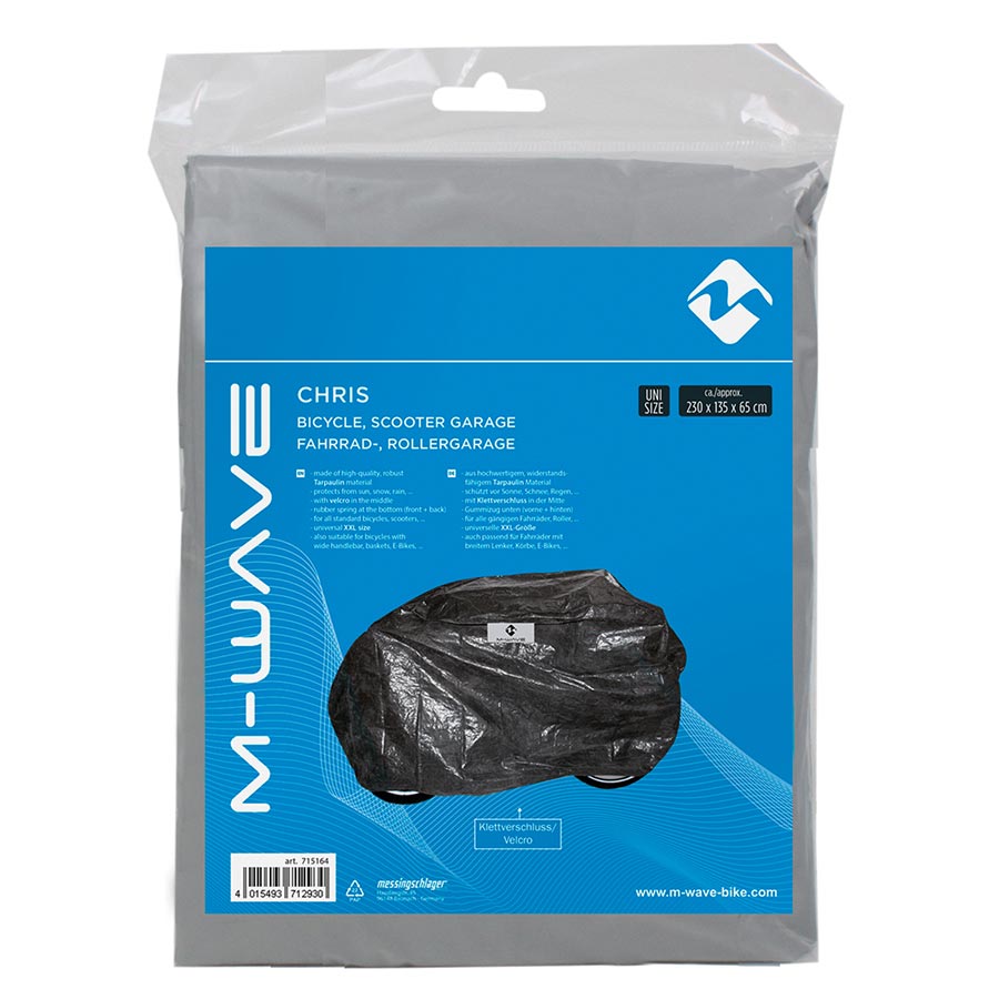 M-Wave Bicycle protective cover 230 x 135 x 65cm