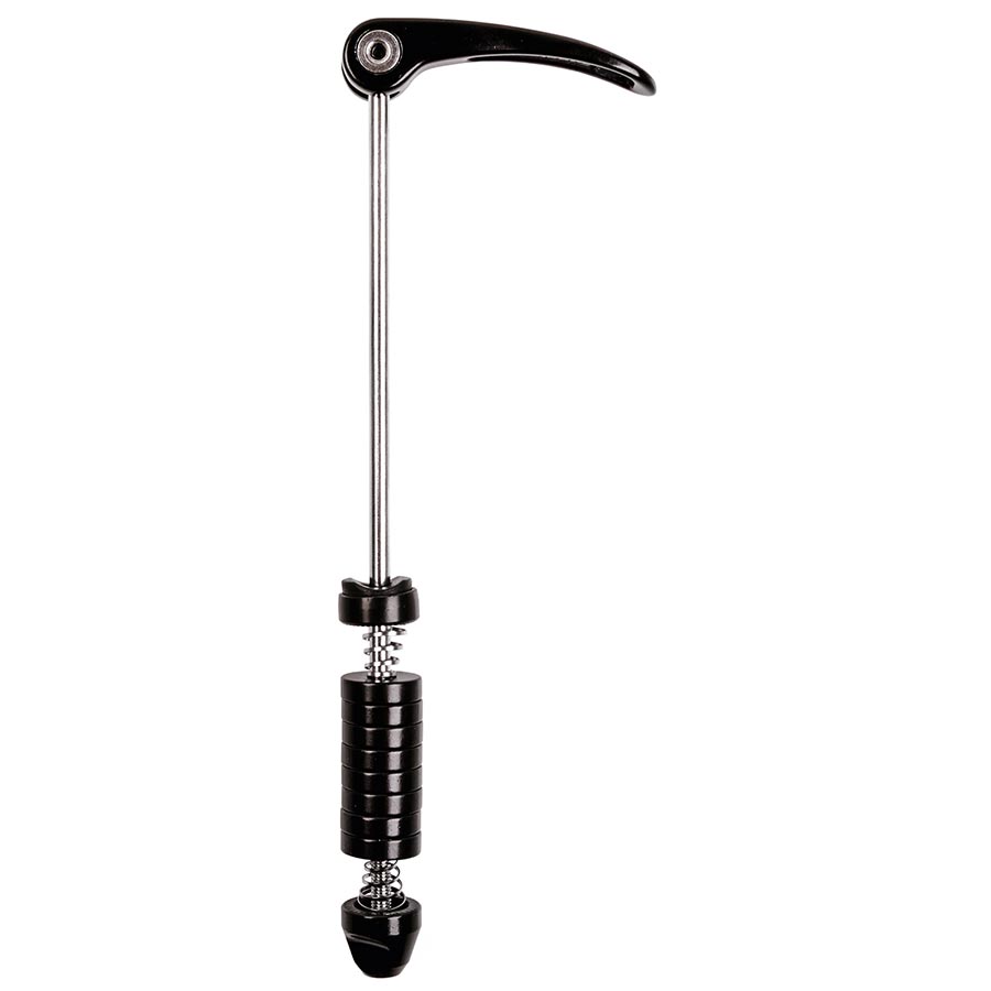 M-Wave Racky Axle QR Axle for mounting rear racks to hub axle clamp from 137 to 177mm