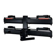 Piston Pro X Hitch Bike Rack - 2-Bike 2" Receiver LED Lights 4-Pin Plug Kashima Coat Galaxy Gray