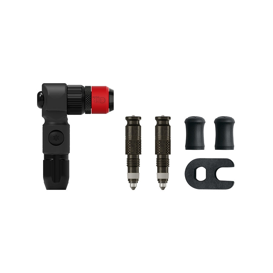 Lezyne ABS Pro Clik Chuck with Clik Valve Cores