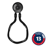 Abus 9KS/110 Wall Anchor + Chain - 3.7/110cm 9mm Links