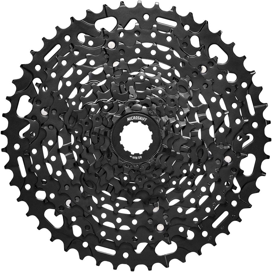 microSHIFT Advent MX H-Series Cassette - 10-Speed 11-48t ED BLK For HG Driver