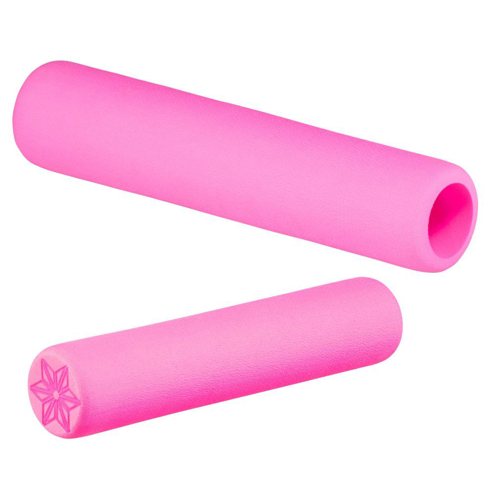 Supacaz Supalite Grips Neon Pink 