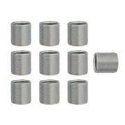 Unior Proprietary Crank Repair Pedal Thread Inserts Left Crankarm 9/16" 10 Pack Silver