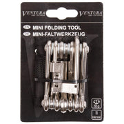 Ventura 11F Mini Multi Multi-Tools Number of Tools: 11 Hex 2mm 2.5mm 3mm 4mm 5mm 6mm 8mm T25 Phillips Flat Head Chain tool