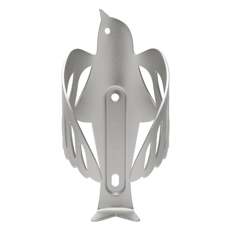 Portland Design Works Sparrow Cage Water Bottle Cage: Silver
