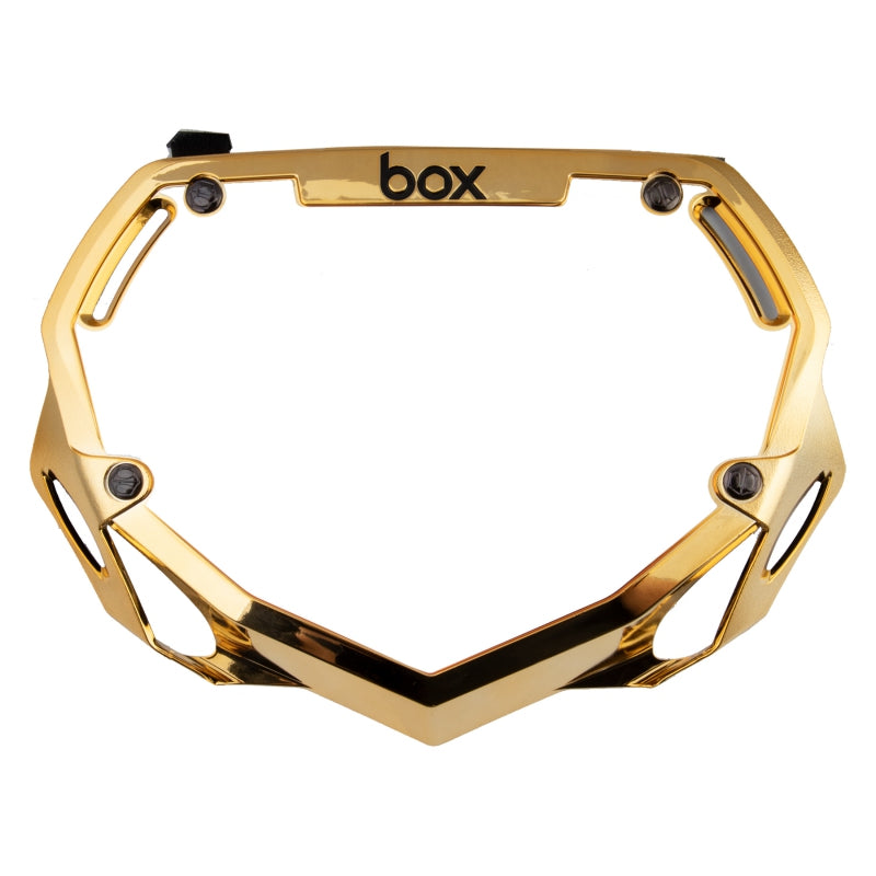 Box components Box Two Number Plate  Gold Small 73g 6.5` x 9`