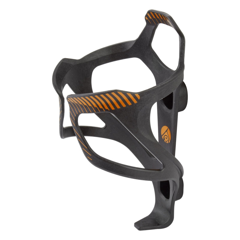 Origin8 Carbon Composite Klutch Cage Standard Carbon Composite Black/Orange Braze-on