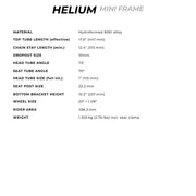 Radio Raceline Helium Mini Metallic gremlin green 17.6