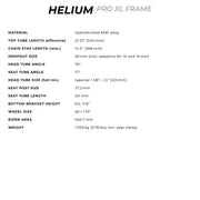 Radio Raceline Helium Pro XL Galactic ice purple 21.25